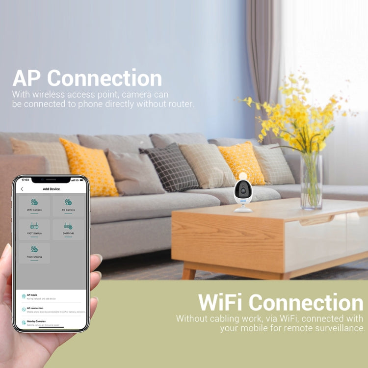 ESCAM QF006 3MP 1296P HD Indoor Wireless PTZ IP Camera IR Night Vision AI Humanoid Detection Home Security CCTV Monitor, AU Plug, UK Plug, EU Plug, US Plug ESCAM QF006 3MP 1296P HD Indoor Wireless PTZ IP Camera IR Night Vision AI Humanoid Detection Home Security CCTV Monitor, AU Plug, UK Plug, EU Plug, US Plug